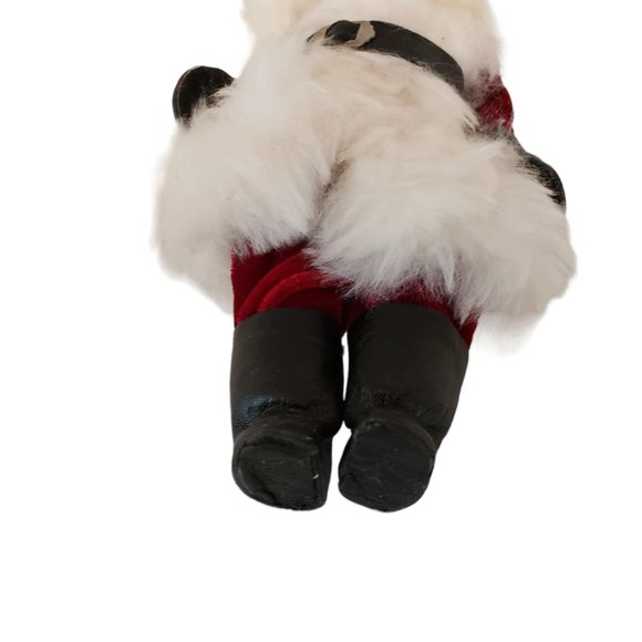 Santa Claus Doll Sleepy Eyes 8" Celluloid? Vintage 1950s 50s MCM RARE - Picture 4 of 10